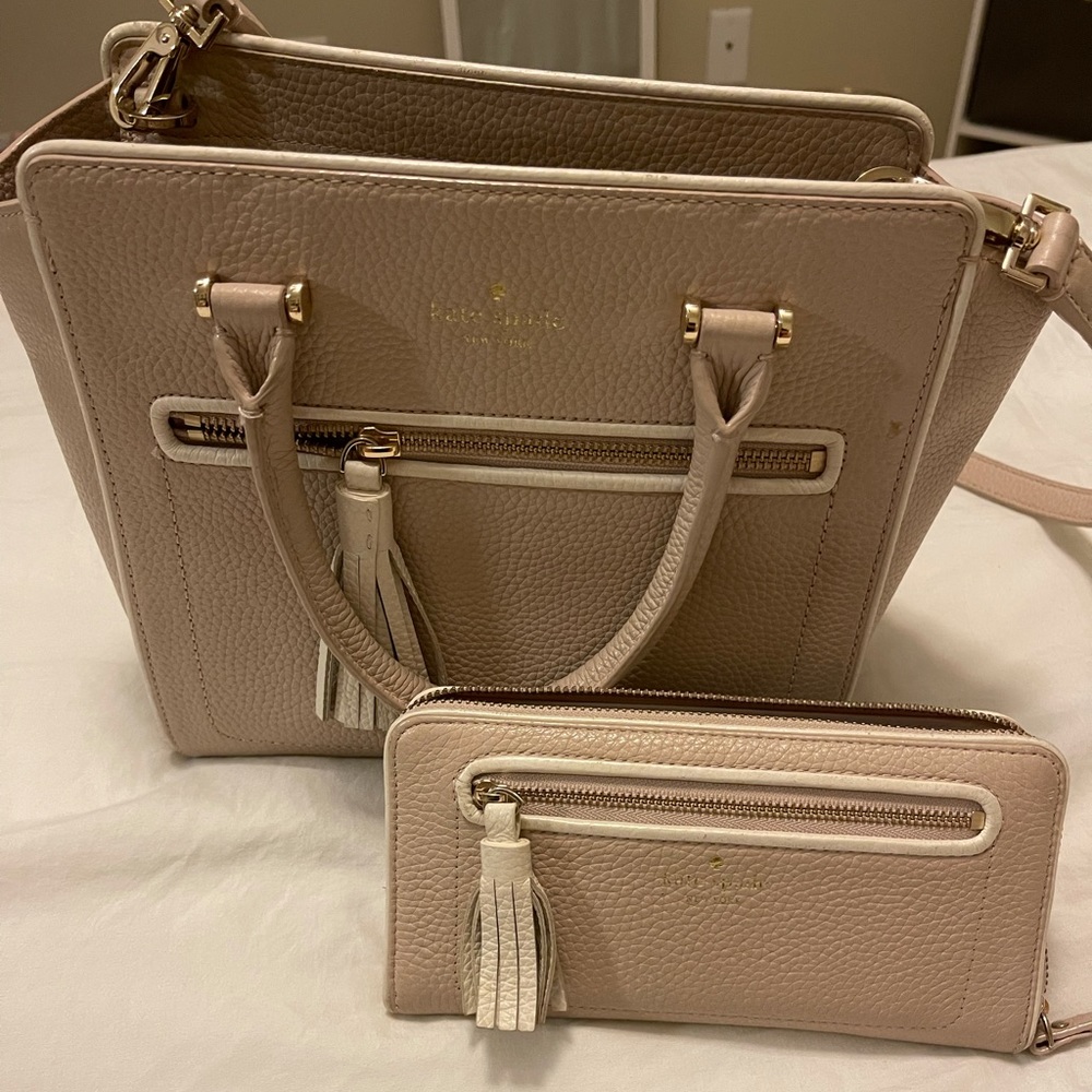 Kate spade purse and matching wallet